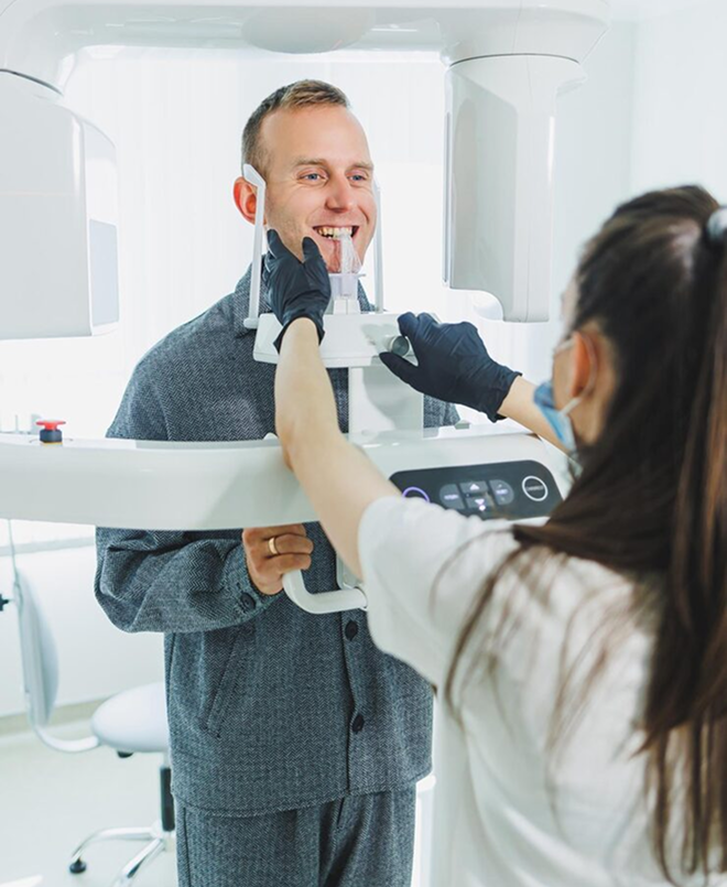 Designer Dental team and patient care