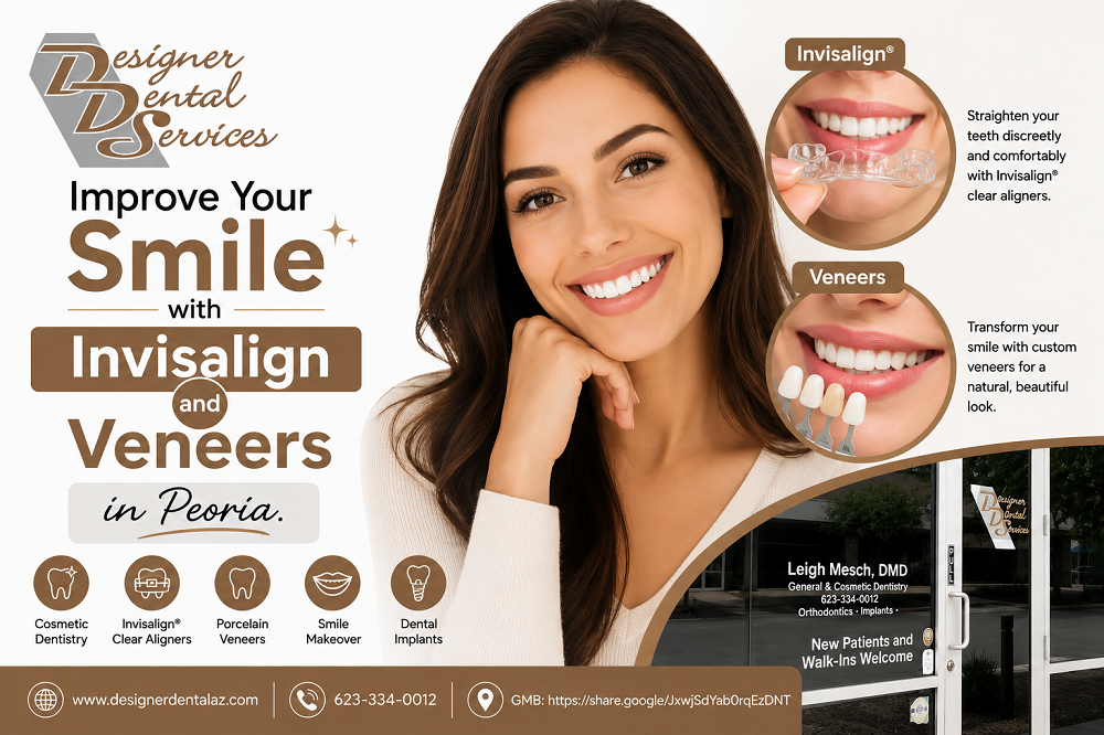 Improve Your Smile with Invisalign and Veneers in Peoria