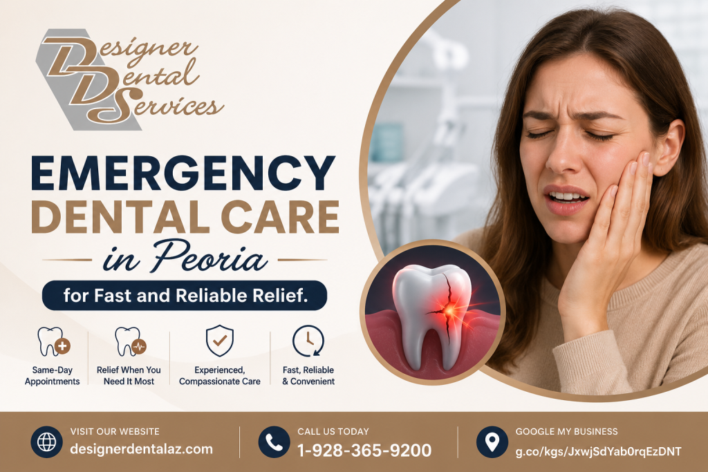 Emergency Dental Care in Peoria for Fast and Reliable Relief